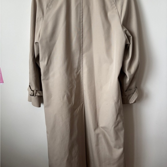 London Fog Tan Trench Coat - Picture 5 of 5